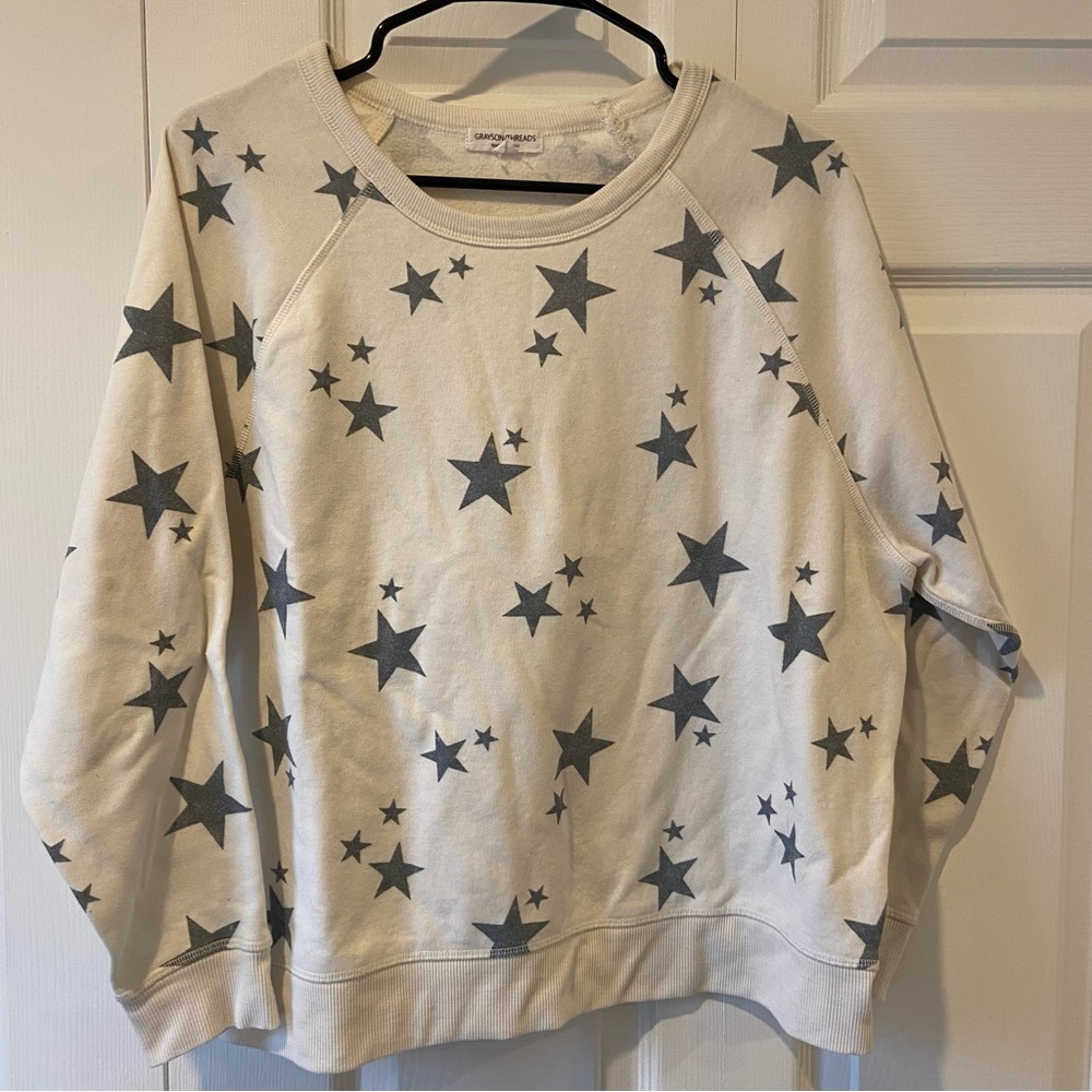 Grayson threads crewneck star sweatshirt